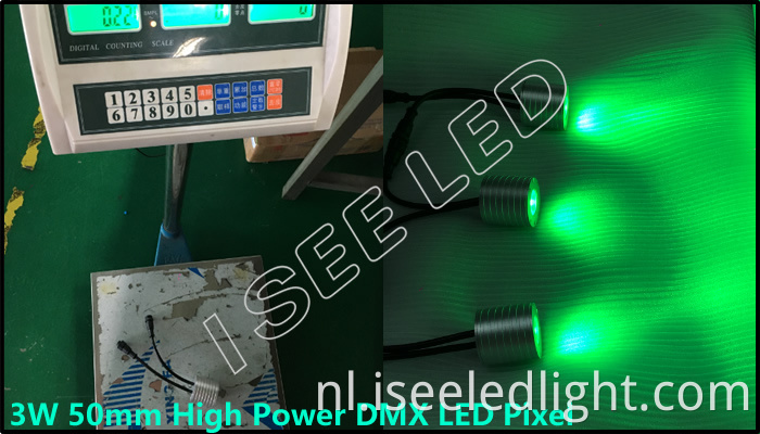 3W dmx led pixel packing net weight